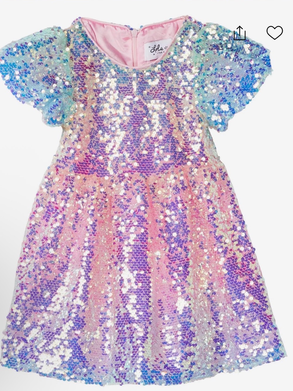 EUC Lola + the Boys Sequin Ombre Dress